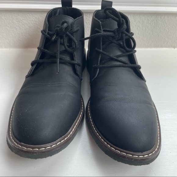 Goodfellow men’s chukka black boots size 7 - Picture 6 of 8